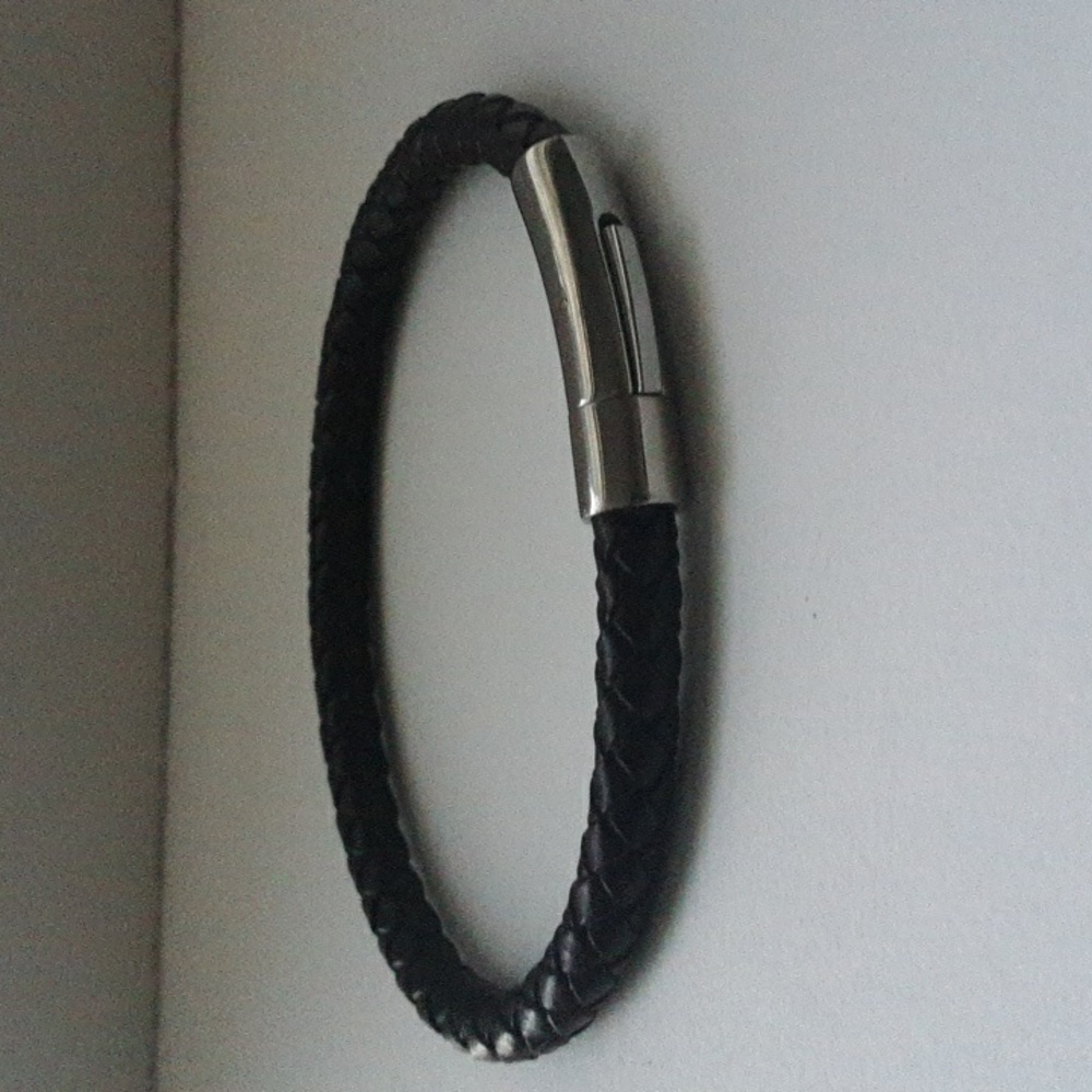 Leather Braided Bracelet